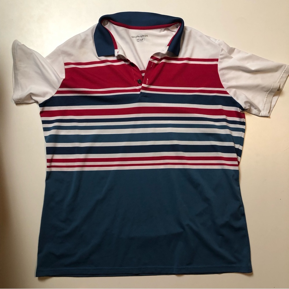 Galvin Green Mens Golf Shirt 2XL Polo